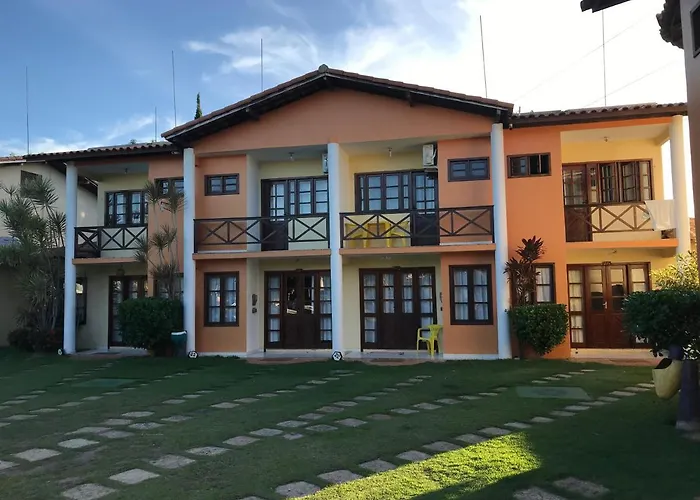 Casa em Porto na Praia de Taperapuan com 2 Suites